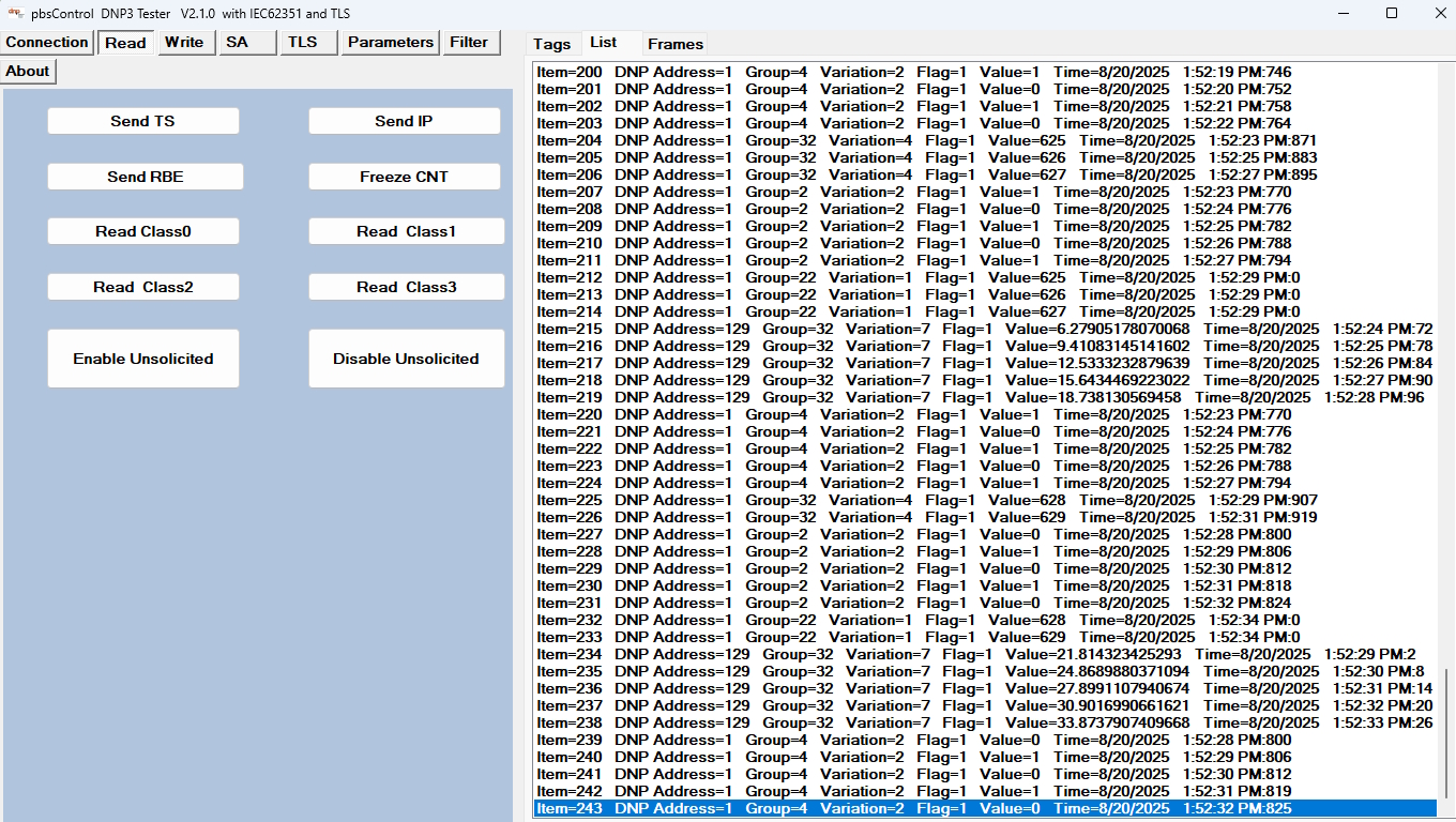 pbsFDT with IEC62351 Authentication